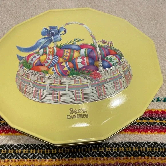 Vintage See's Easter Candy Tin Collectable Tins - Set Of 4 -95, 96
2004 & 2005. - Picture 15 of 16